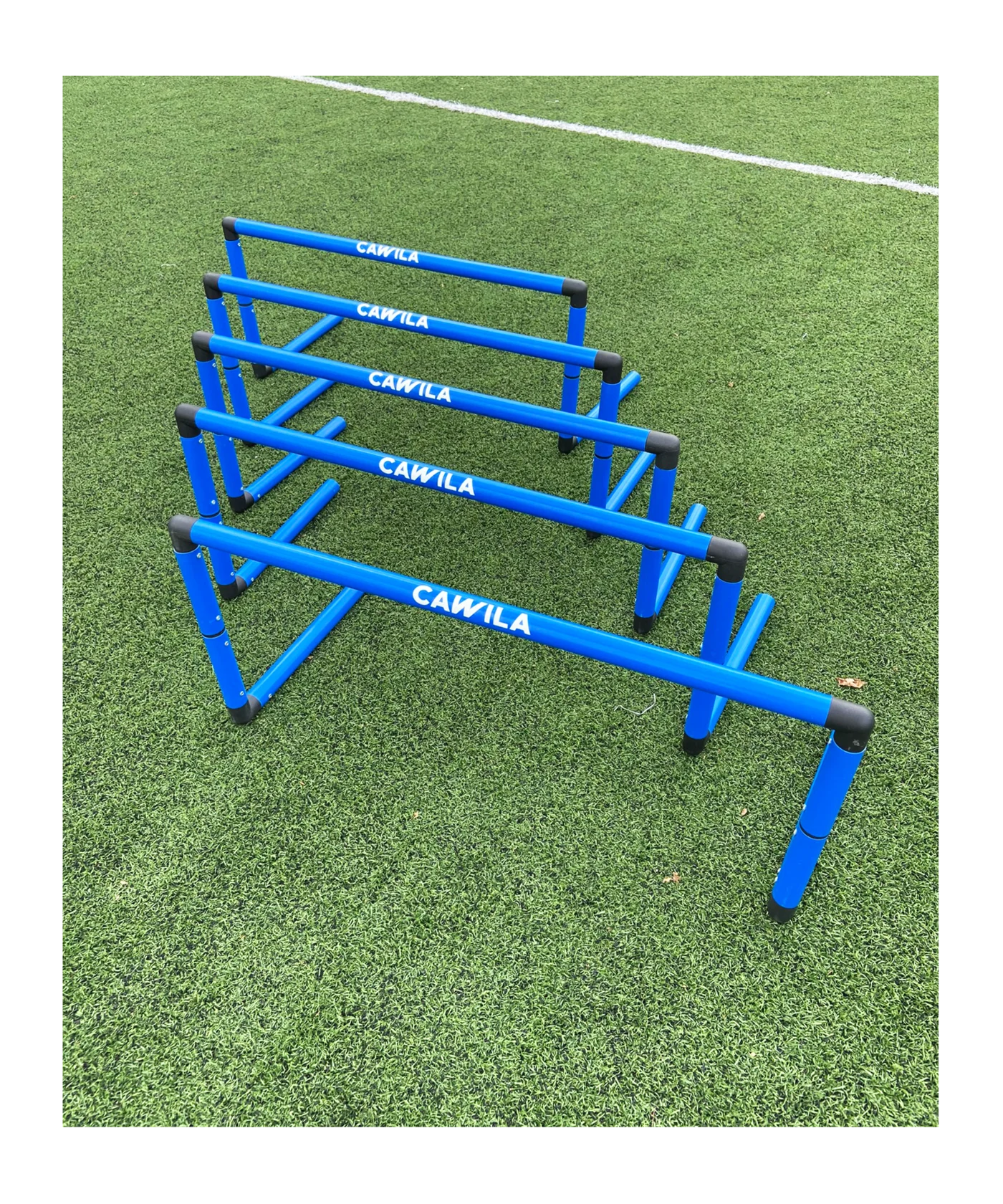 Cawila Trainingshürden Stand-Up 5er | 40cm Blau