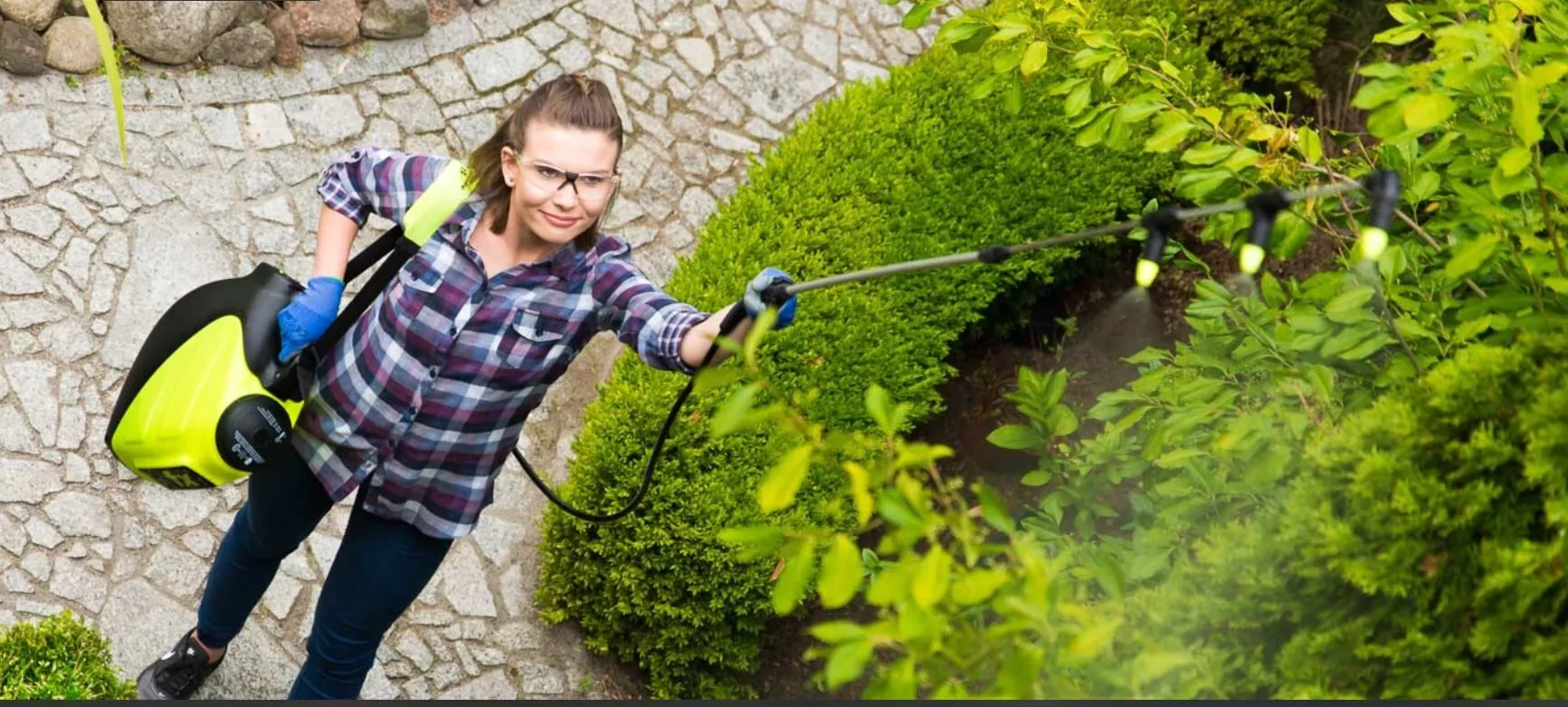 (7l) FX Akku Hochdruck Sprühgerät Garten Sprüh Zerstäuber mit Schultergurt für Blumen / Pflanzen / Auto Reinigung (MA3029) - Gelb / Schwarz