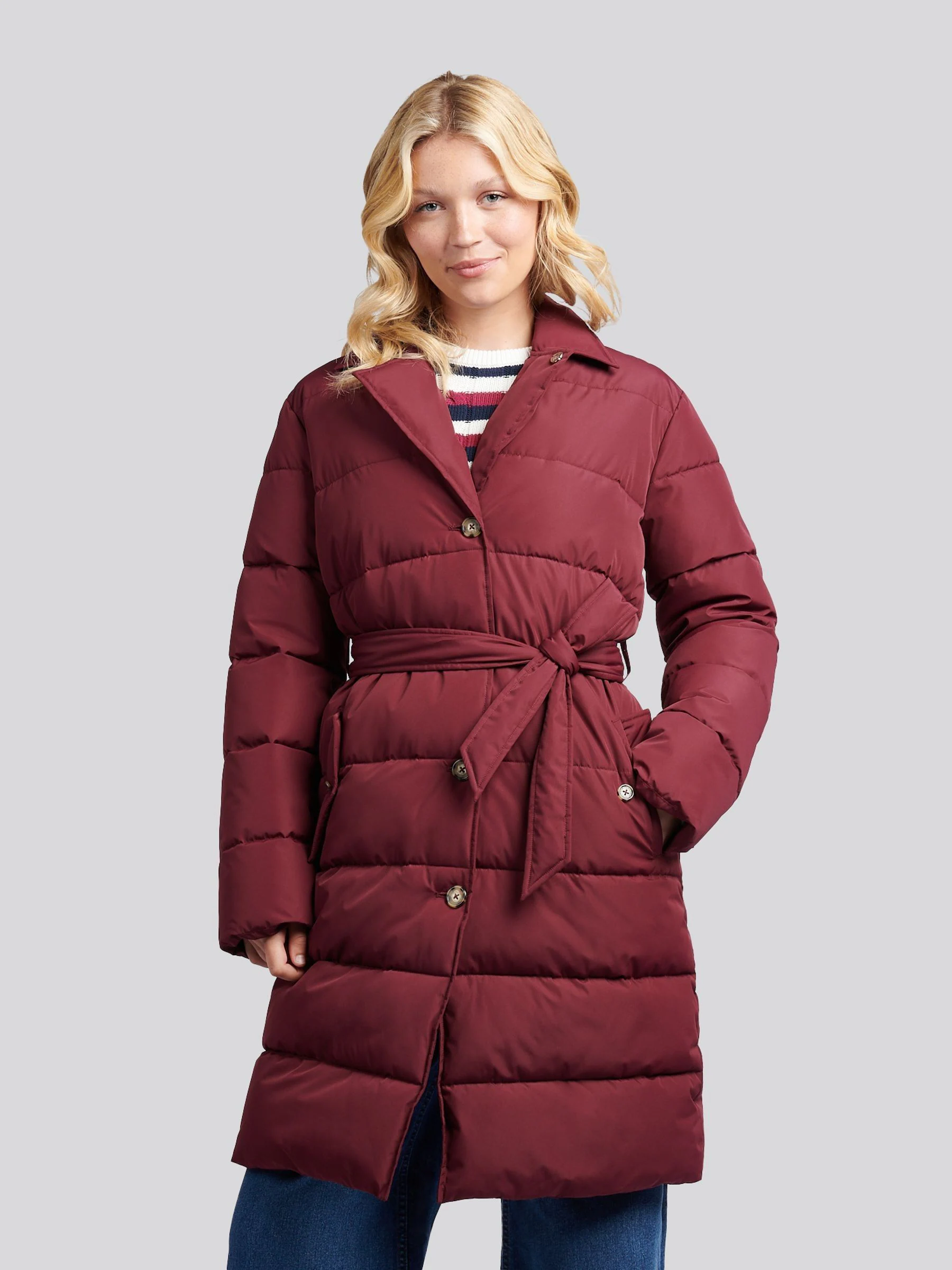 Bruin - U.S. Polo Assn. Puffer Trench Coat