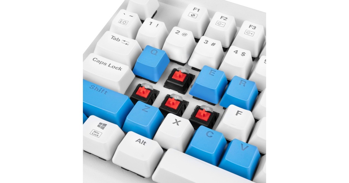 SharkoonSKILLER SAC14 keycaps  (Blauw, 14 stuks)