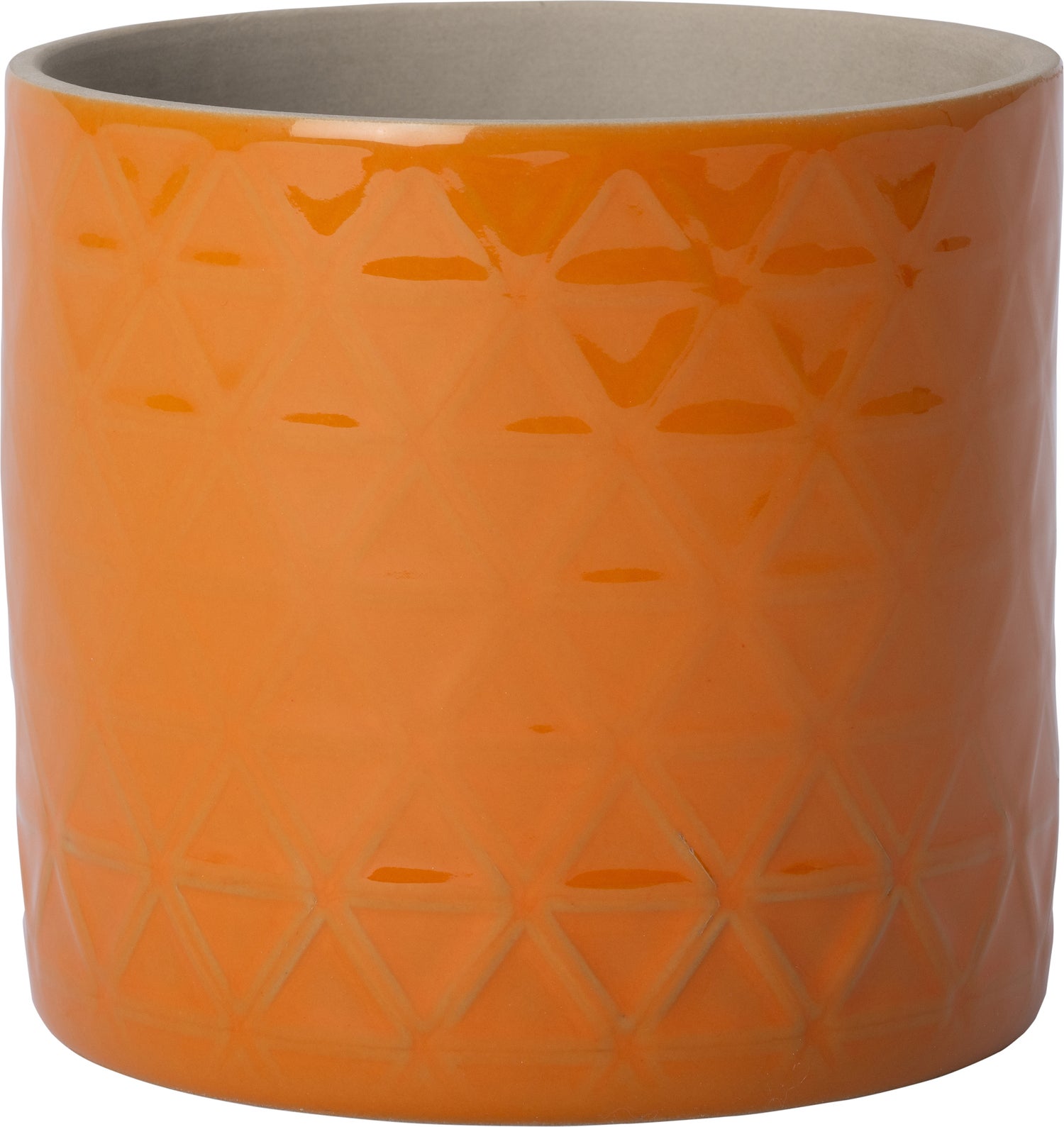 Intratuin bloempot Soof oranje D 14,5 H 12,8 cm