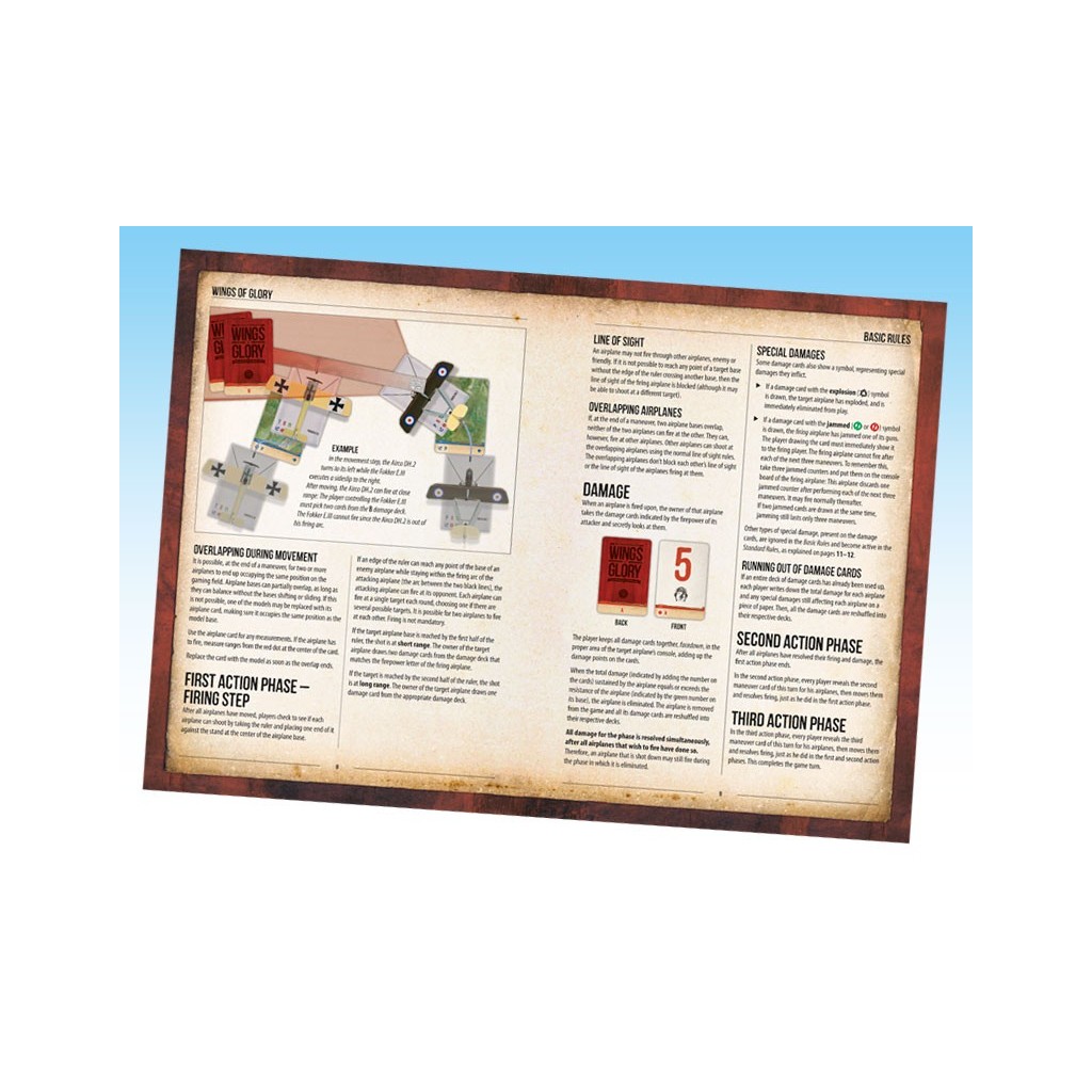Wings of Glory WW1 - Rules & Accessories Pack