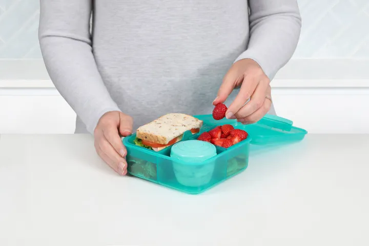 Sistema - Bento Cube 1,25L - Minty teal