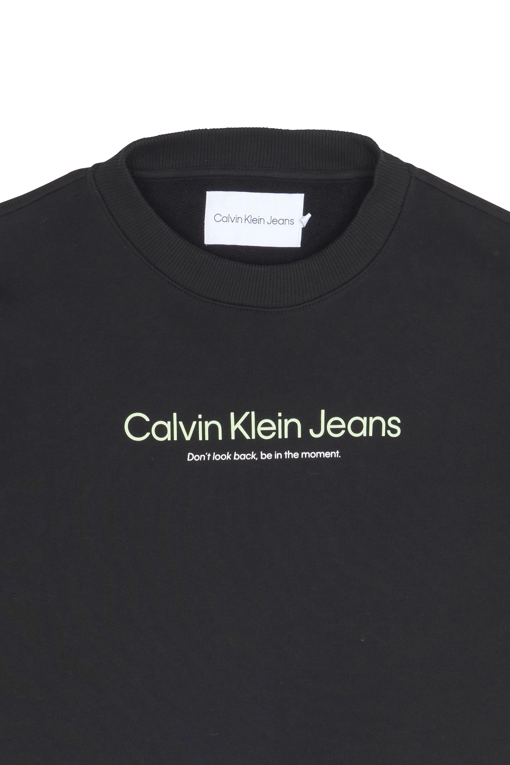 CALVIN KLEIN JEANS Sweatshirt ILLUMINATED GRAPHIC Noir