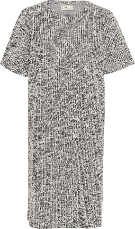 Cream CRShanie Dress Black white boucle