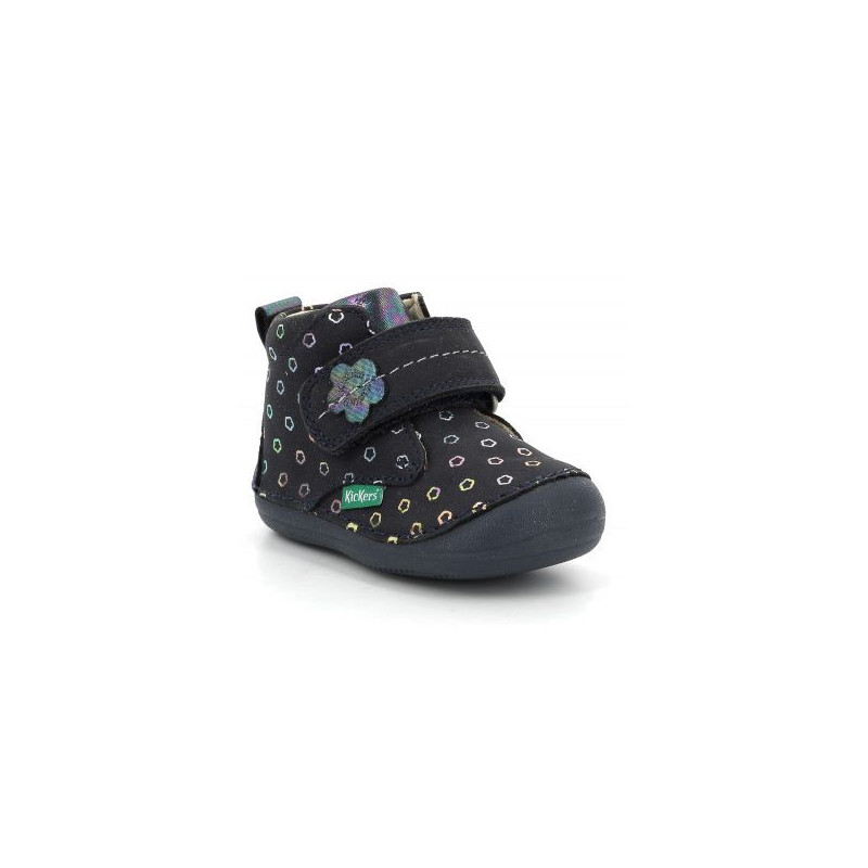 Kickers Kickers Sabio Marine à Fleurs
