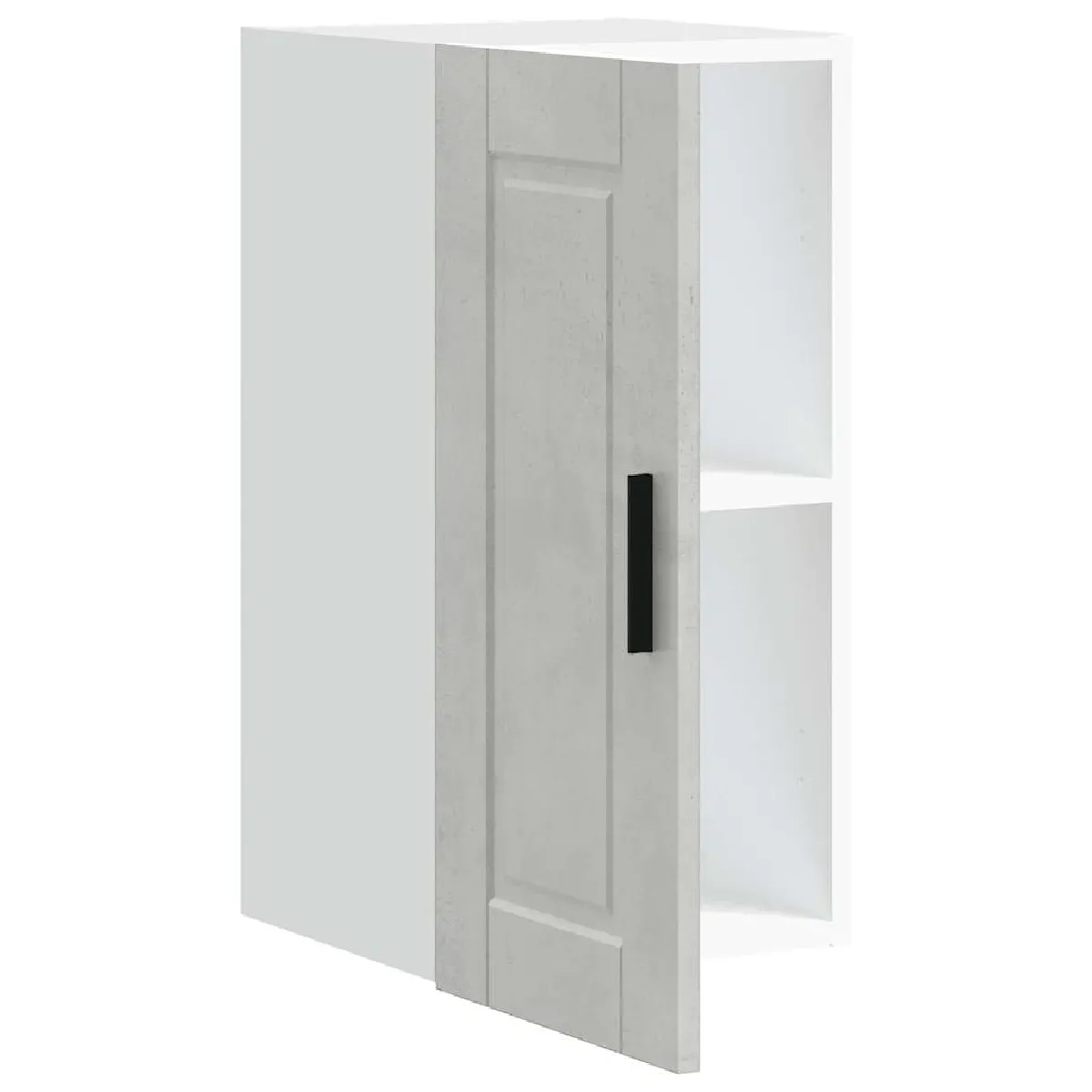 vidaXL Armoire Murale Cuisine Porto Gris Béton