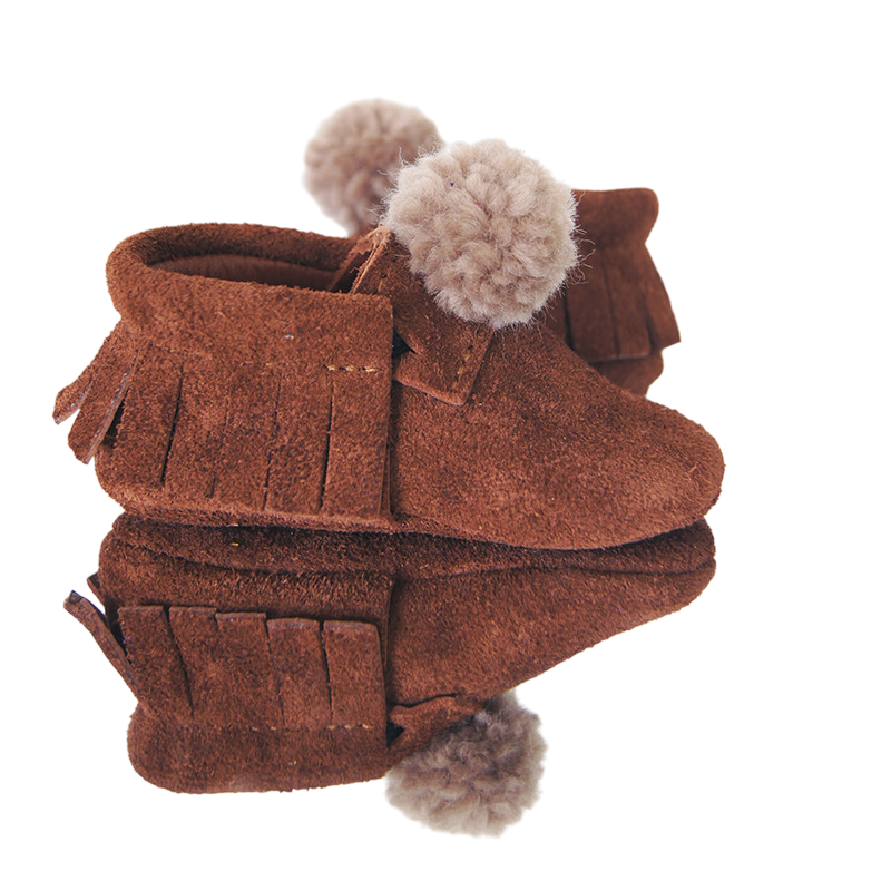 Mokassin Bear Braun