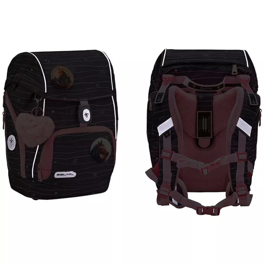 Belmil Schulranzen Premium Comfy Plus Set 6-teilig Mint