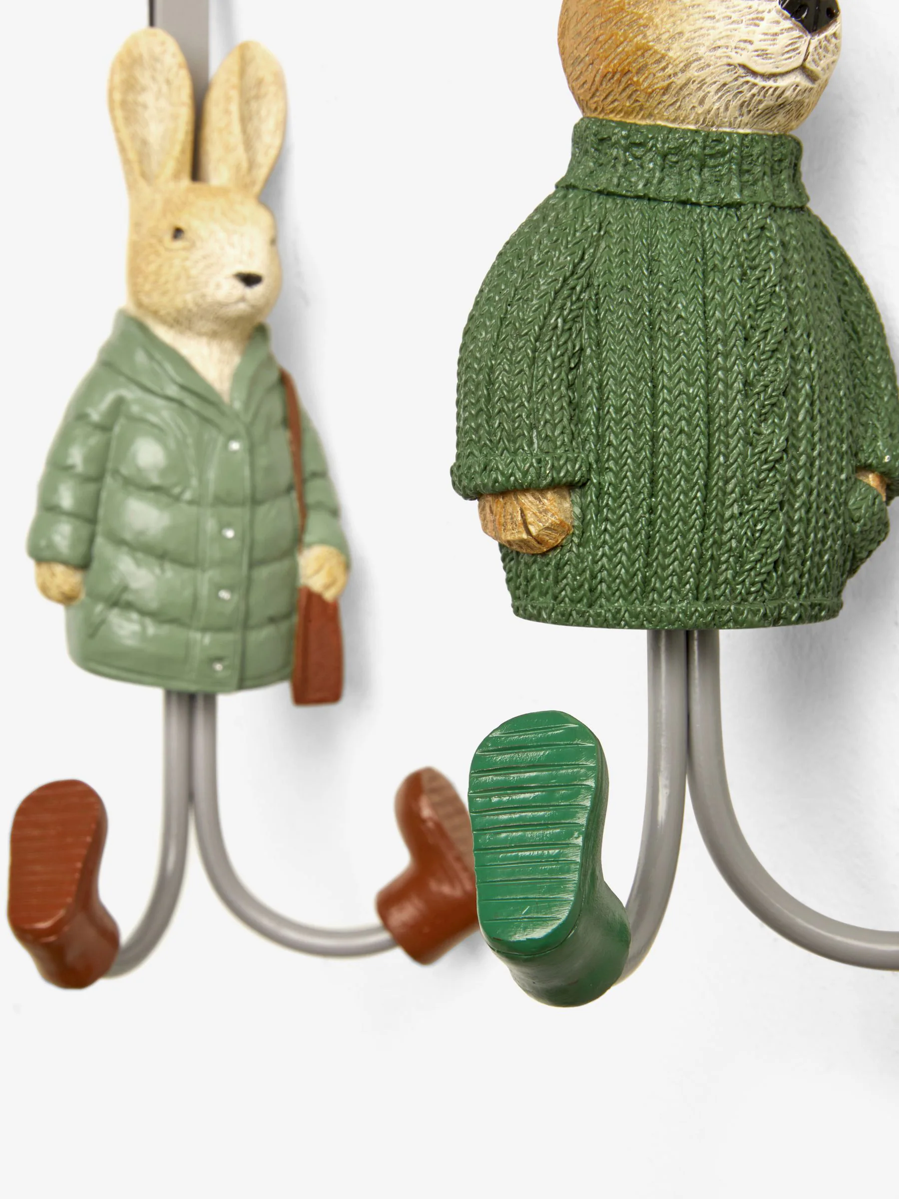 Over Door Bertie and Rosie Bear Hooks