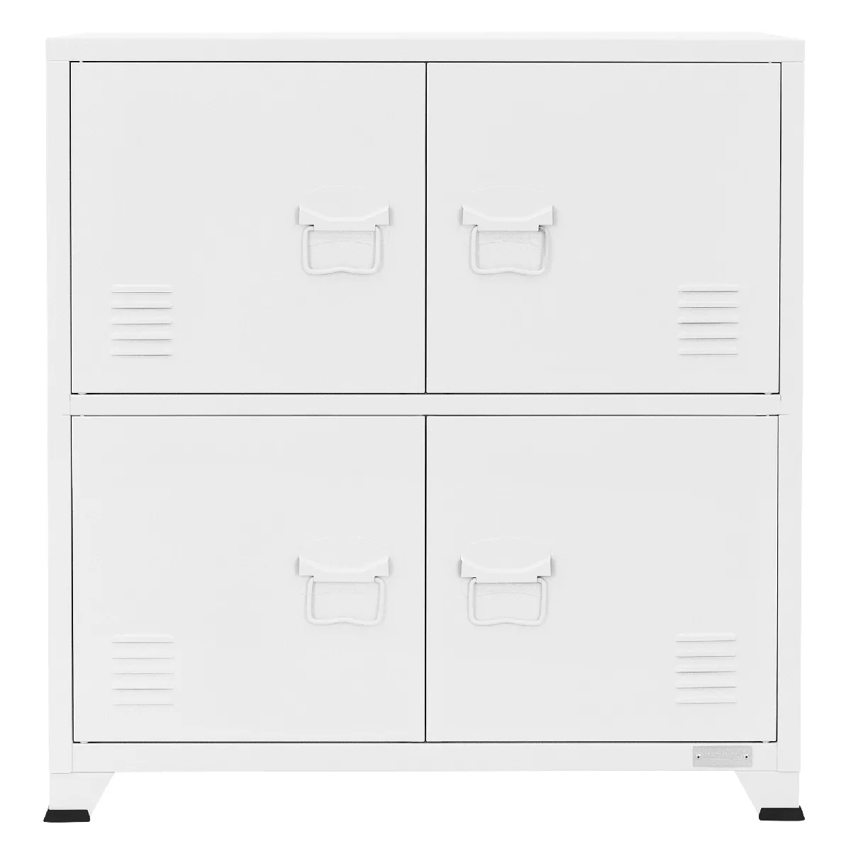 ML DESIGN MODERN LIVING ML Design Armoire classeur - Blanc
