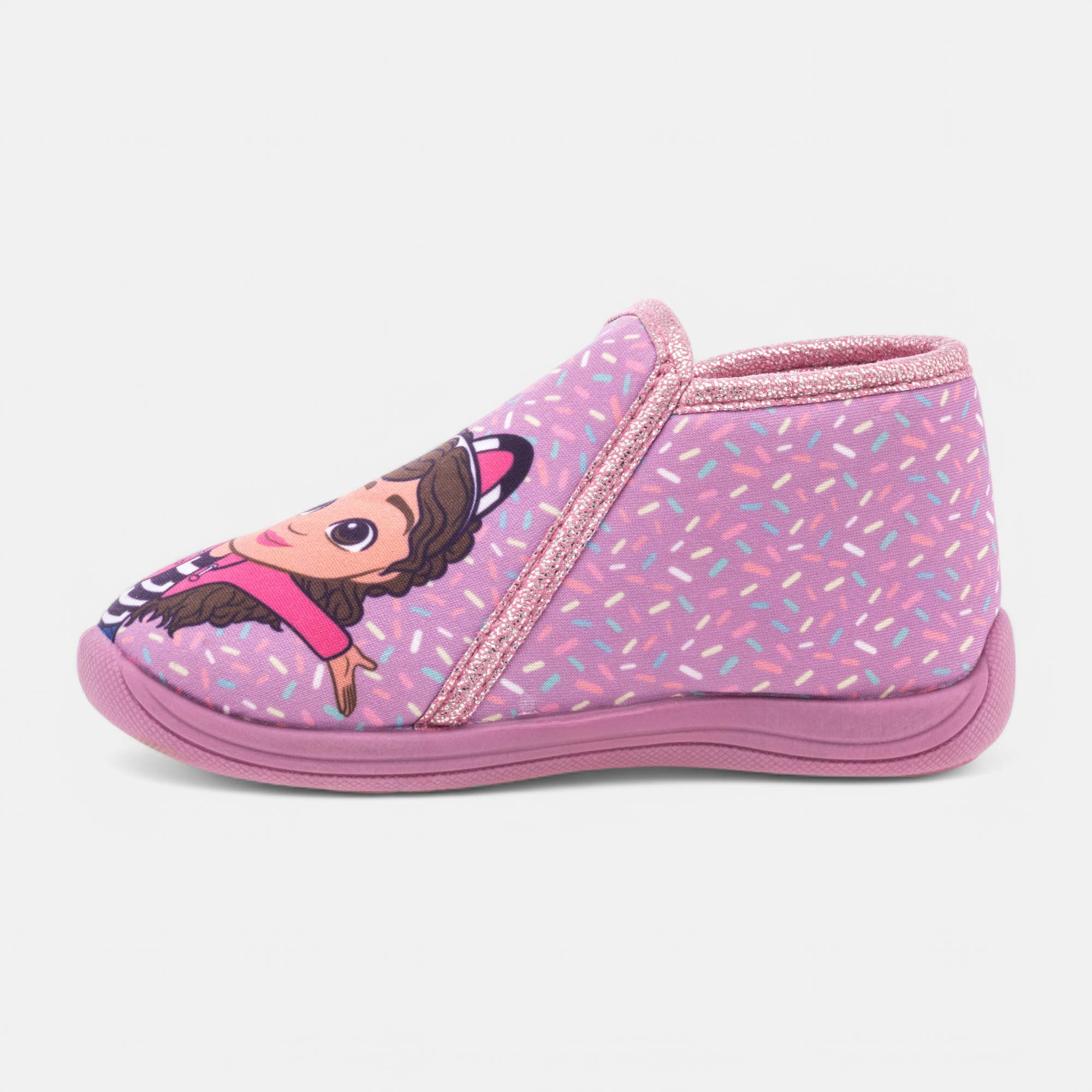Pantoufles botillons Fille rose
