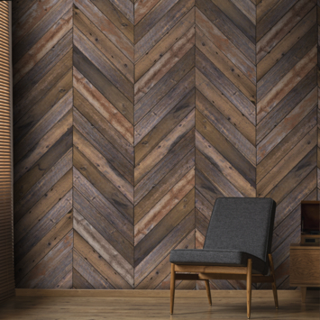 Fotobehang Herringbone (89442)