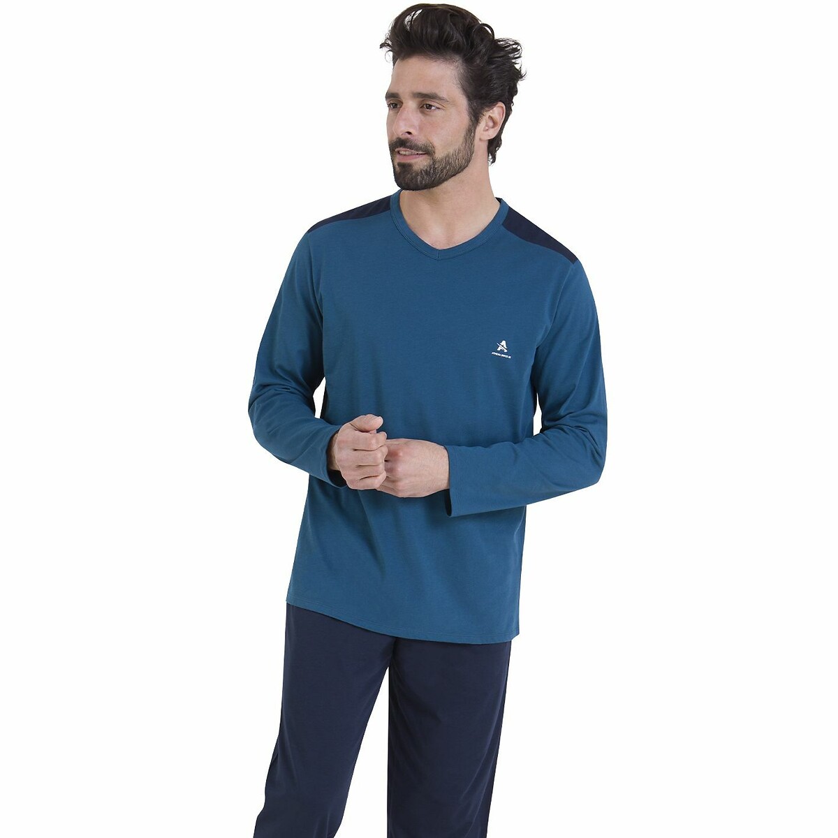 ATHENA<br>Pijama longo de algodão