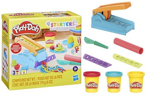 Play-Doh Fun Factory Start Set Speelset - Boetseerklei - Inclusief 3 Play-Doh potjes - Knutselen voor kinderen
