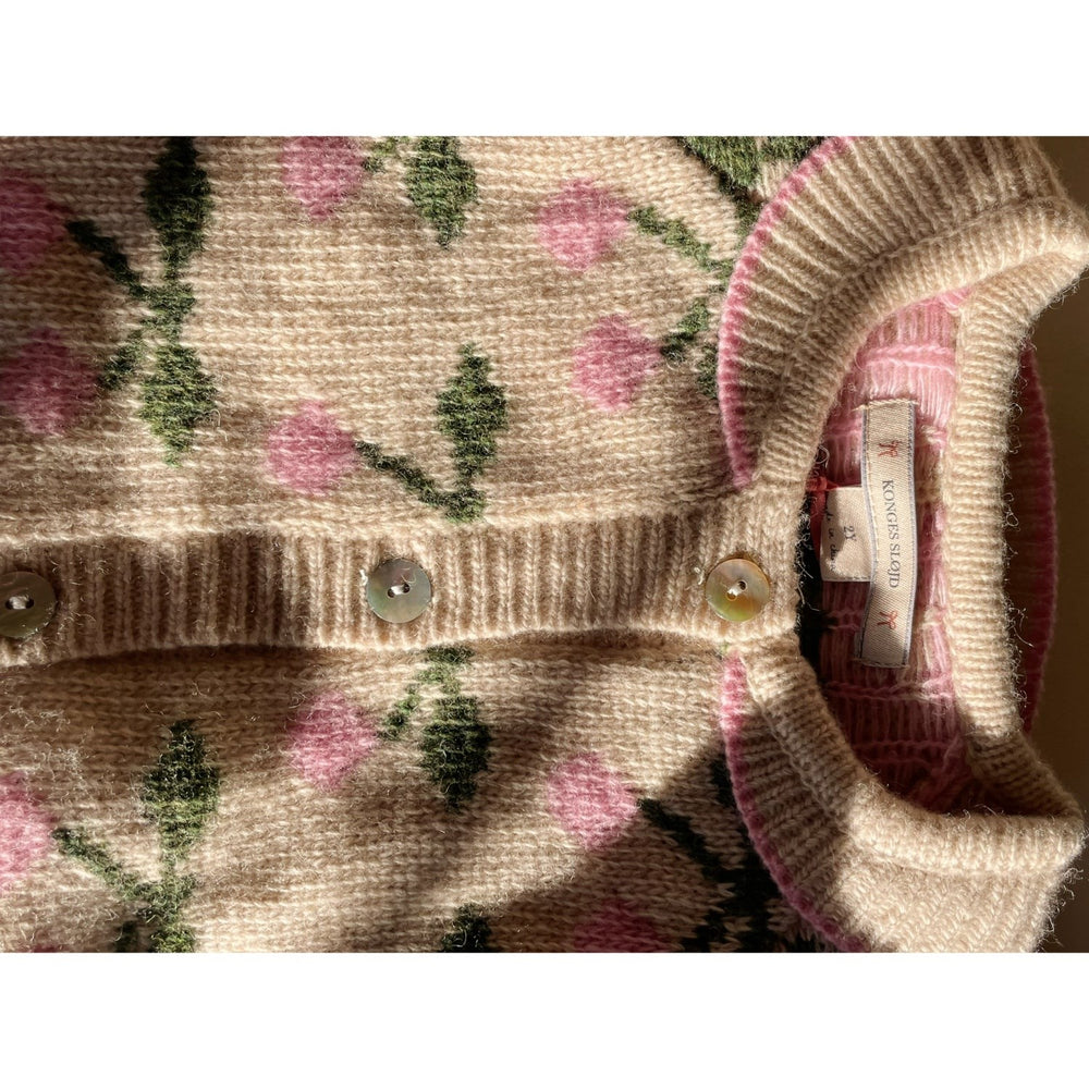 Køb Konges Sløjd Cherry Belou Strik Krave Cardigan
