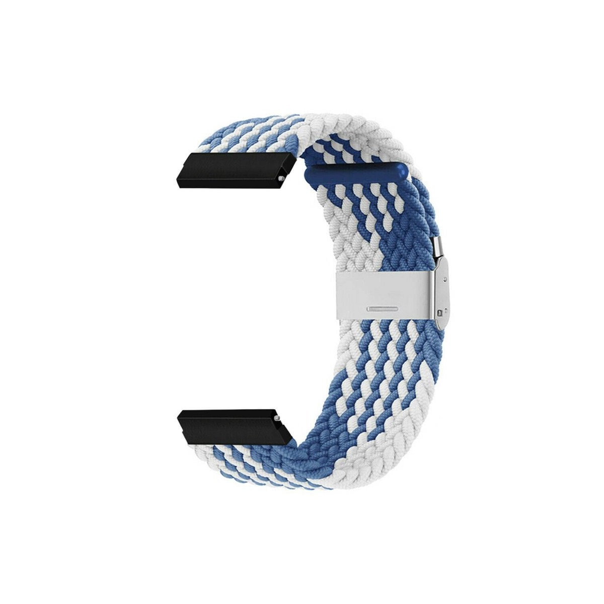 Flettet elastisk armbånd Garmin Forerunner 265 - bluewhite