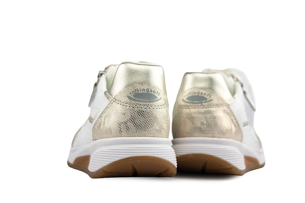 Gabor Rolling Soft Sneaker Weiss Perla Platino