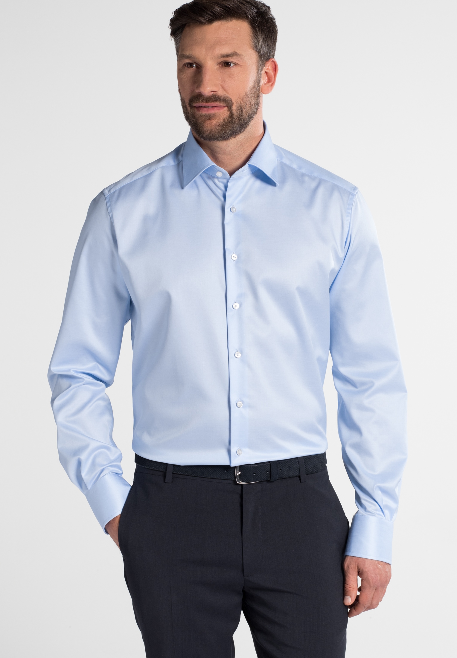 Eterna Langarmhemd »COMFORT FIT«, NON IRON (bügelfrei)