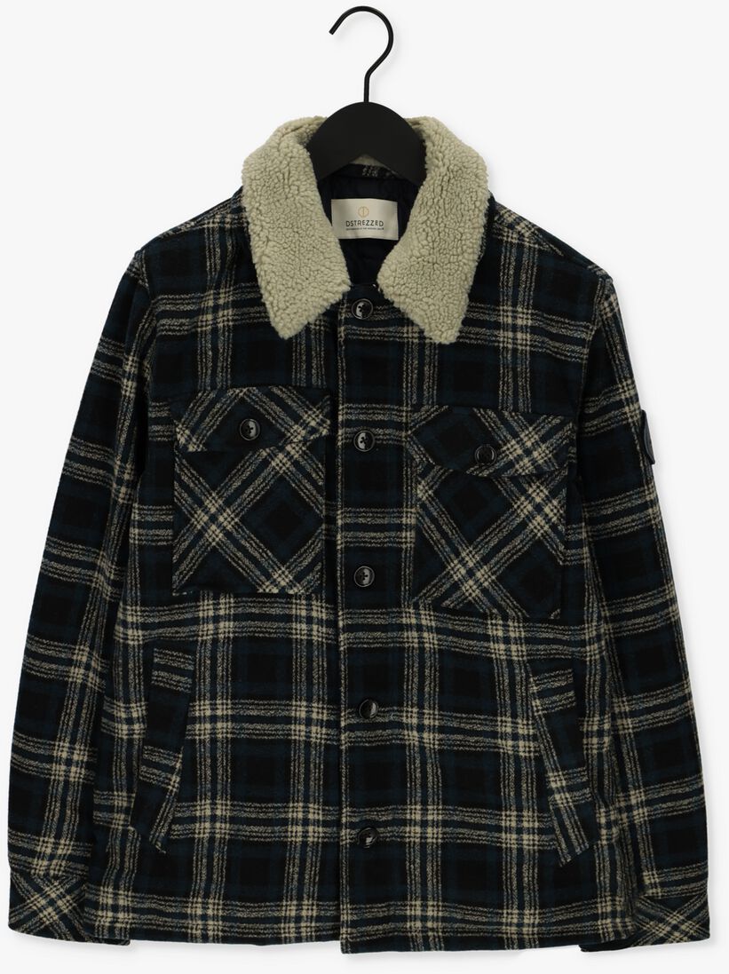 DSTREZZED donkerblauwe dstrezzed jack carpenter big tartan