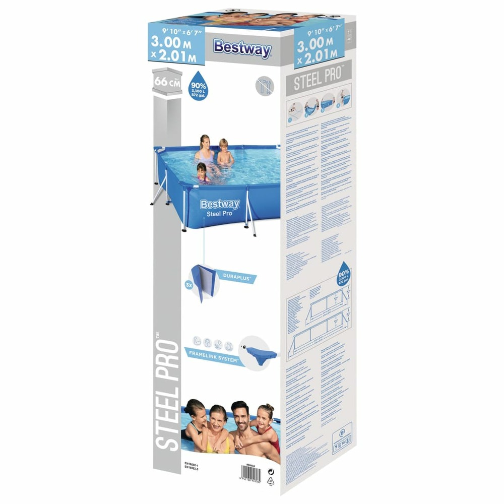 Piscine steel pro 300x201x66 cm