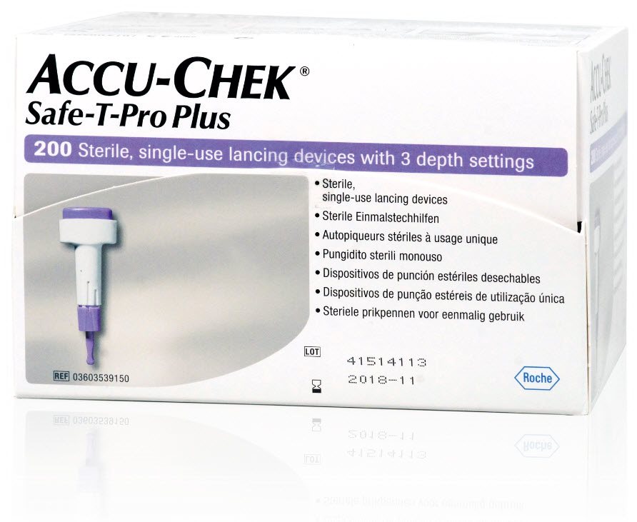 ACCU-CHEK Safe-T Pro Plus Einmalstechhilfe 200 Stk