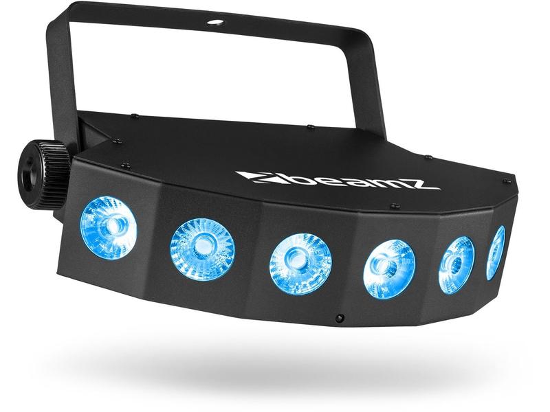 BeamZ Lichteffekt Fingers7 LED-Beleuchtungseffekt mit DMX-Kanälen