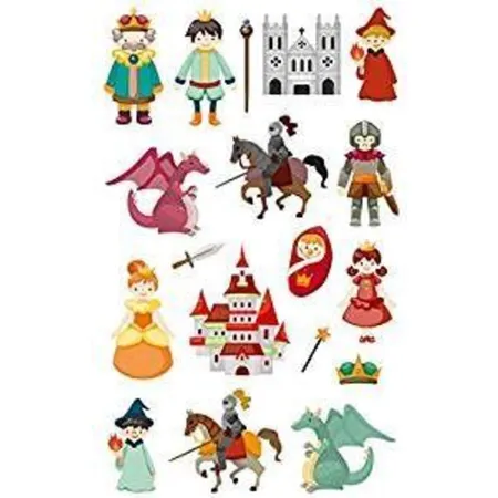 Maildor Sticker Ritter 7,5x12 1 Bogen