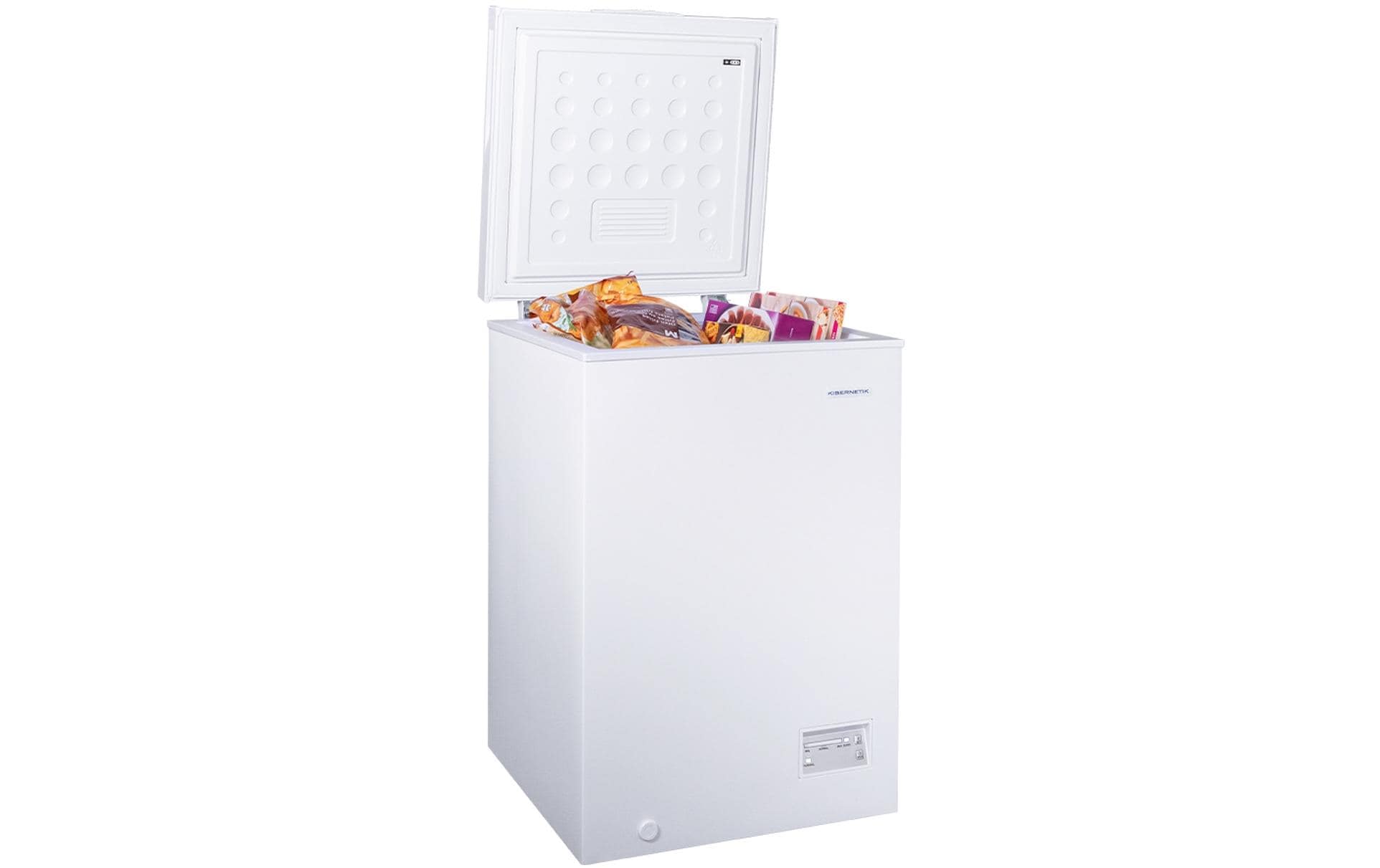 Gefriertruhe GT96 Weiss<br>Tiefkühltruhe mit Ablagekorb