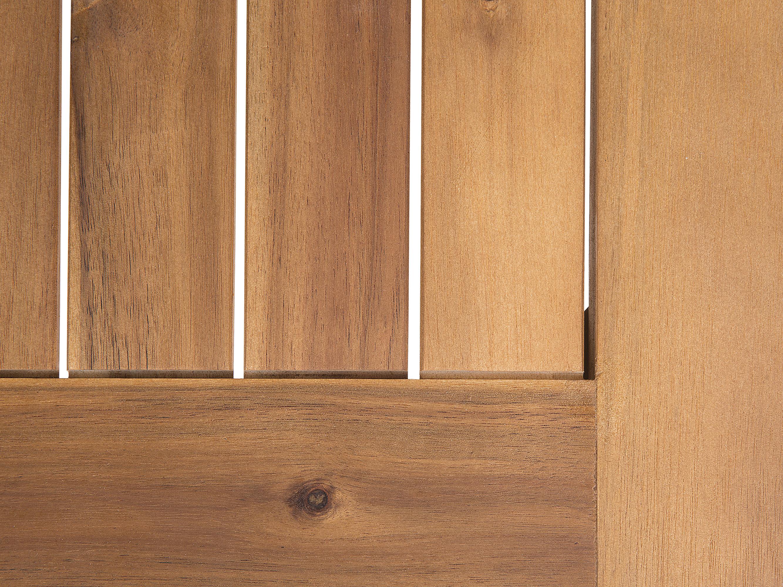 Loungeset met tafel 2-zits FRASCATI modulair Gecertificeerd acaciahout Lichtgrijs
