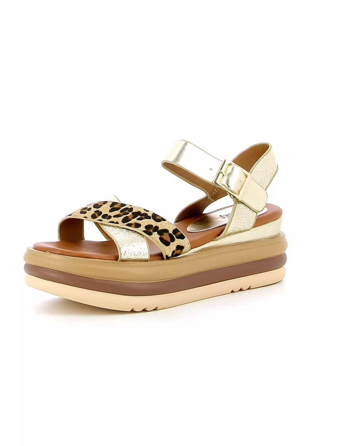 JAJA SPORTIVO5A - Sandales & nu-pieds Camel