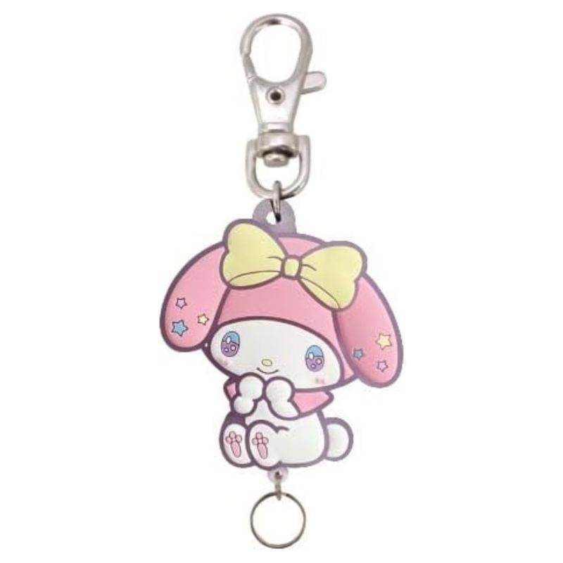 SK Japan - Sanrio Characters Rubber Reel Sleutelhanger