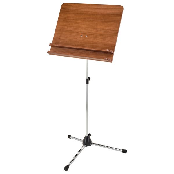 K&M 118/3 Orchesternotenpult Nussbaum