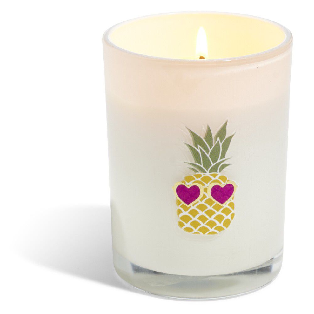 Bougie citronnelle verre
