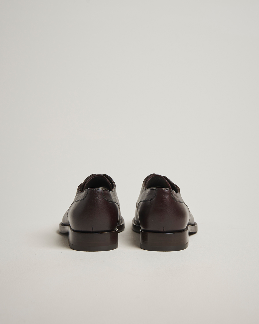 Brunello Cucinelli Moc Toe Derby Dark Brown Calf