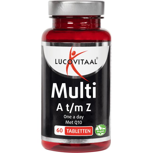 Lucovitaal Multi A t/m Z Q10 60 stuks