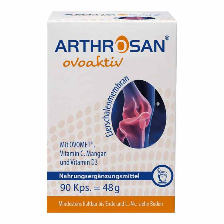 Arthrosan ovoaktiv Eierschalenmembran Kapseln, 90 St