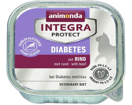 Animonda Protect Diabetes natvoer voor katten met rundvlees