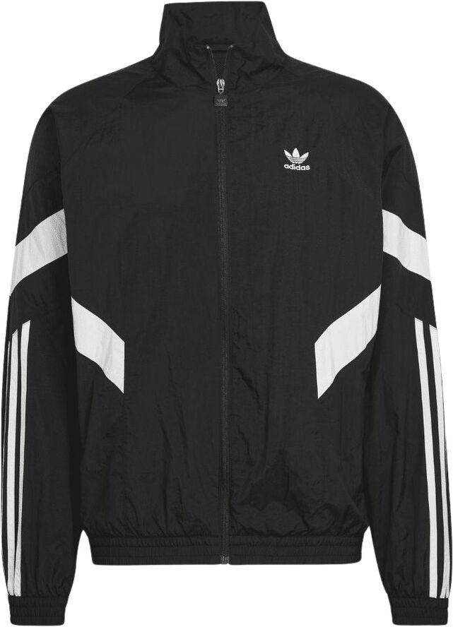 adidas woven training jacket Sort
