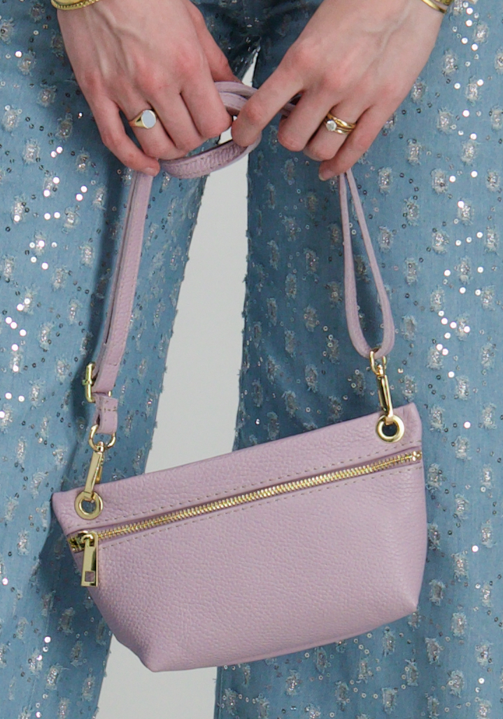 Baggyshop Tas All day long RL-0769-LIL/GOLD