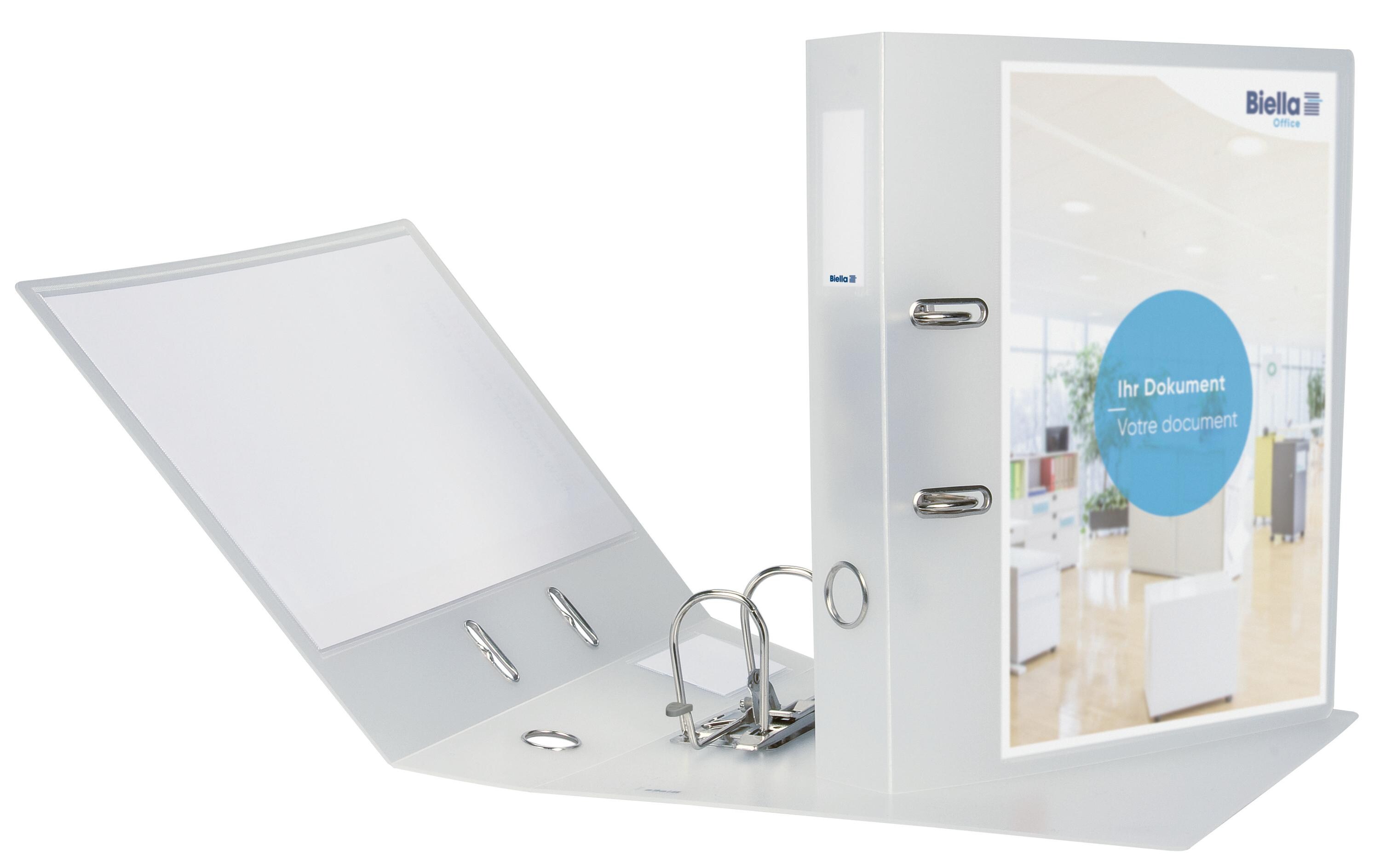 Ordner Clear Creative A4 7 cm, TransparentOrdner Clear Creative mit transparenter Sichttasche