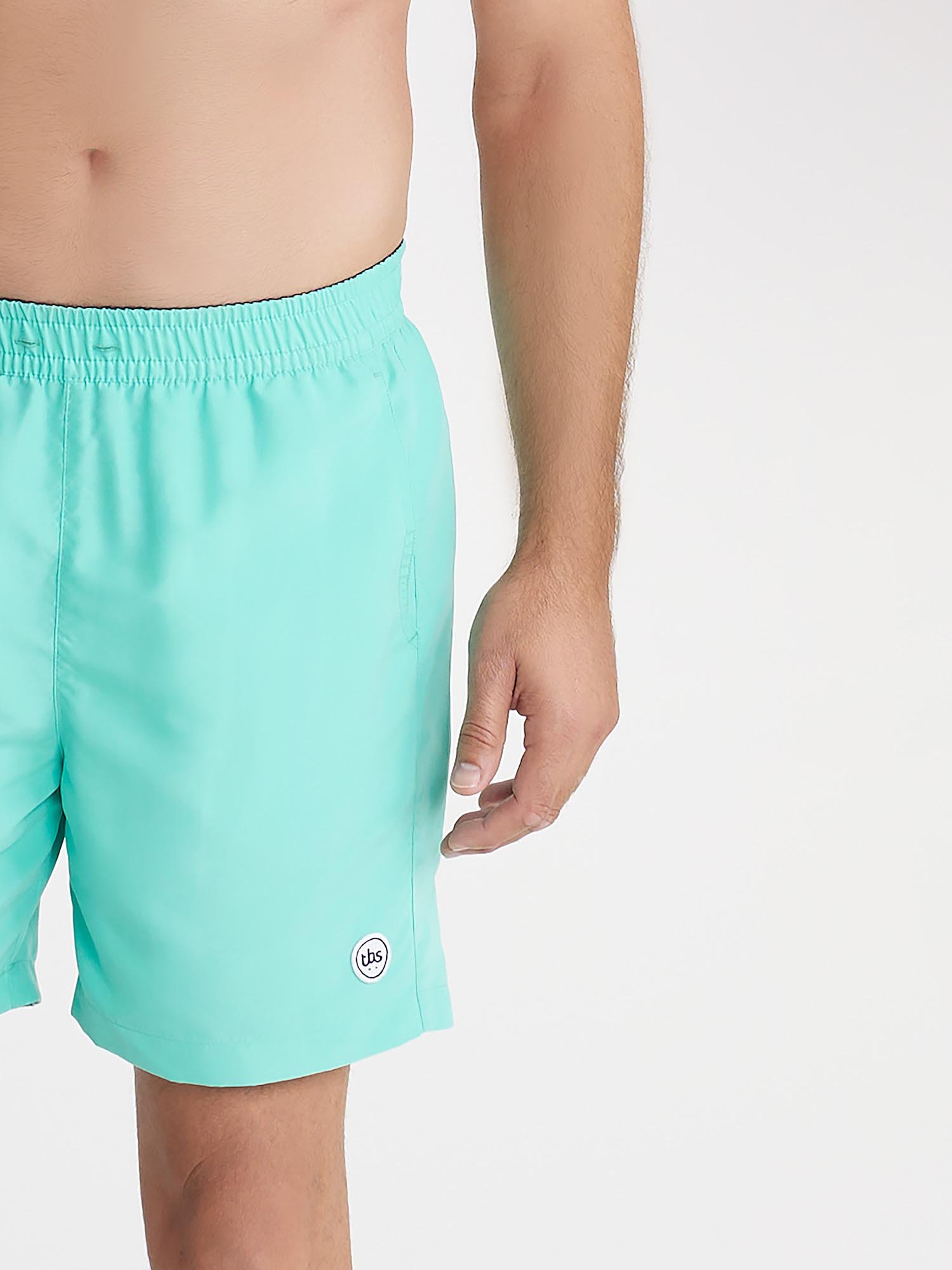 Short de Bain Fabriqué en France Bleu