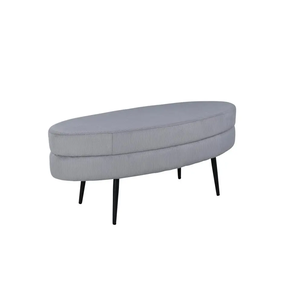 Svea - Axel hocker - rib - grijs