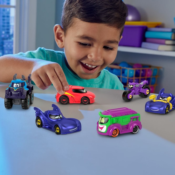 DC Batwheels - Bat-Cast Fahrzeug - 1 Stück