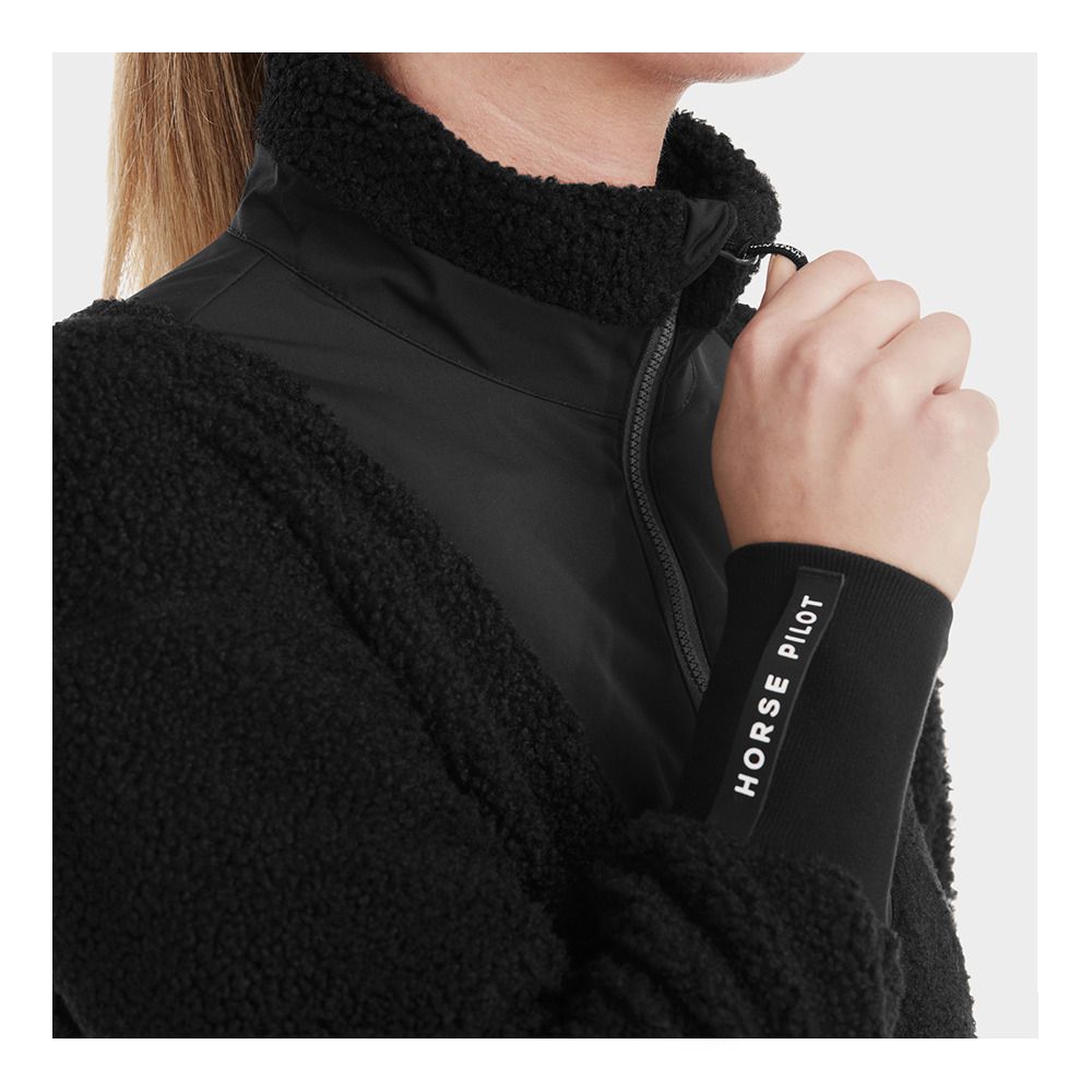 Horse Pilot SHERPA - Polaire Femme black