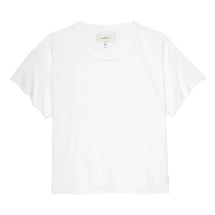 The Great T-shirt The Crop | Blanc