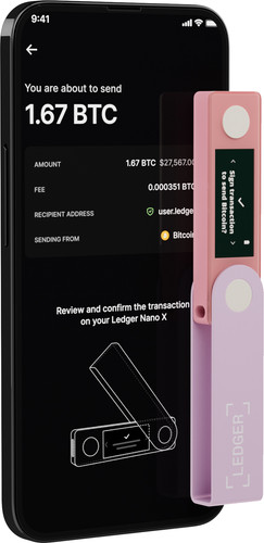 Ledger Nano X Pastel Pink