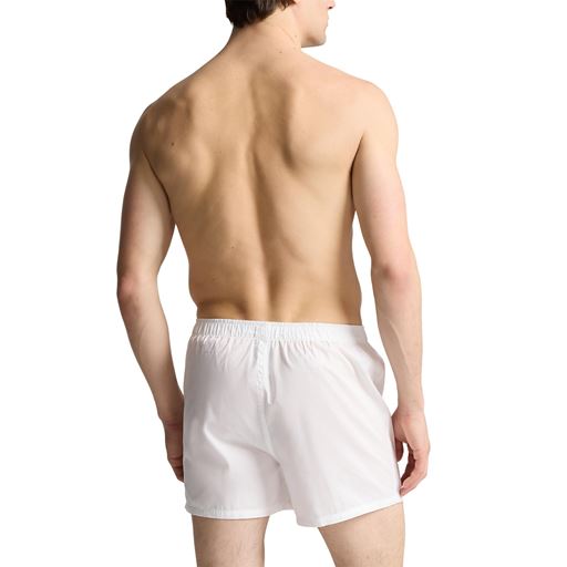Ralph Lauren Cotton 3-pak Boxershorts, Stripe/White/Est Blue, M