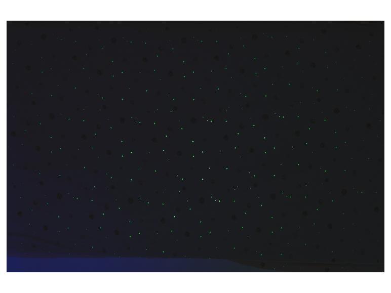 Kinder hoeslaken met glow-in-the-dark print 90-100 x 200 cm