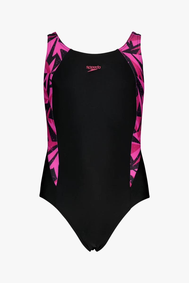 speedo Hyperboom Splice Muscleback Mädchen Badeanzug